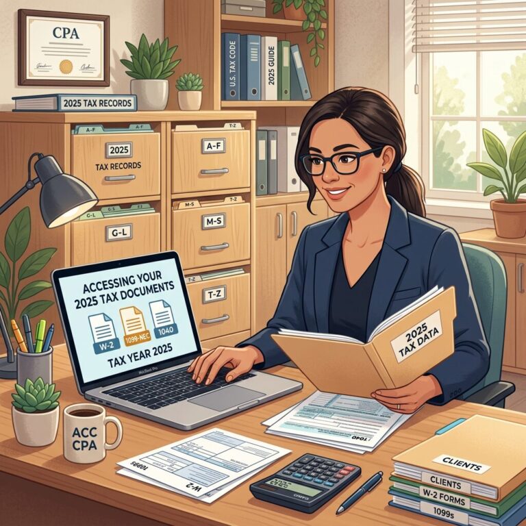 Accessing Your 2025 Tax Documents